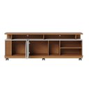 Ver imagem 3 de Rack Bancada Jurerê 1.8 com Mesa de Centro Jeri Freijó Off White Matte e Aparador Riviera Freij