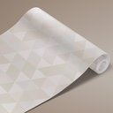 Ver imagem 3 de Papel de Parede Triângulos Pastel Arte Destaque 1,50 Metros