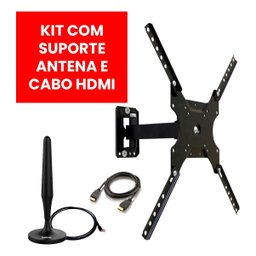 Suporte para Televisão Parede Articulado com Antena Digital Interna Cs0040ac-shd500 - 3