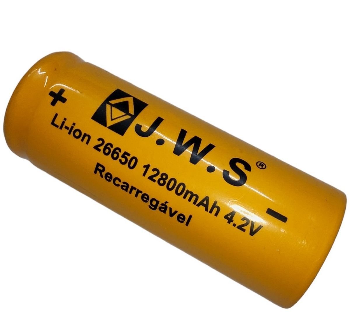 Bateria Recarregável Jws 26650 /12800mah 4.2v para Lanterna