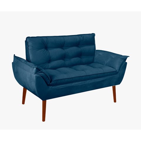 Kit 01 Namoradeira Opala 02 Lugares Decorativa Suede