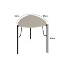 Ver imagem 3 de Mesa Lateral Baixa L54 X A51cm Mdf