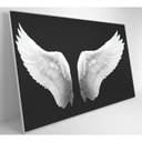 Ver imagem 7 de Quadro Asas De Anjo 90x60 Cm Vidro Impresso