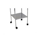 Ver imagem 3 de Mesa Auxiliar 40 X 40 X 80 com Varanda e Rodizios Inox