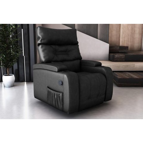 Poltrona Giratório Papai Reclinavel MX66 Commander Sintetico Matrix