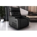 Ver imagem 2 de Poltrona Giratório Papai Reclinavel Mx66 Commander Sintetico Matrix