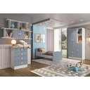 Ver imagem 1 de Quarto Infantil Completo Docinho com Guarda-Roupa 3 Portas, Cômoda, Mini Cama e Nicho Espresso Móvei