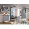 Quarto Infantil Completo Docinho com Guarda-Roupa 3 Portas, Cômoda, Mini Cama e Nicho Espresso Móvei - 1