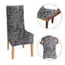 Ver imagem 1 de Kit 4 Capa de Cadeira Malha Gel com Elástico - Safari