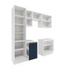 Lavanderia Modulada Kappesberg Celeste 7 Peças Branco/azul 230cm - 3