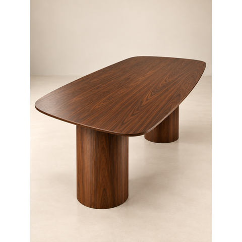 Mesa Office Premium - 230x120cm Imbuia Duo Cone