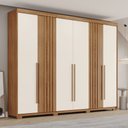 Ver imagem 6 de Guarda Roupa Casal 6 Portas 4 Gavetas Flex Henn