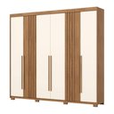 Ver mais imagens de Guarda Roupa Casal 6 Portas 4 Gavetas Flex Henn