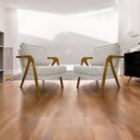 Ver imagem 2 de Kit 2 Poltronas Decorativas Reforçadas Shine para Sala Recepção Escritório Tecido Bouclé Premium