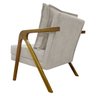 Kit 2 Poltronas Decorativas Reforçadas Shine para Sala Recepção Escritório Tecido Bouclé Premium - 8