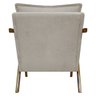 Kit 2 Poltronas Decorativas Reforçadas Shine para Sala Recepção Escritório Tecido Bouclé Premium - 9