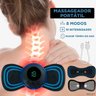 Massageador Eletroestimulador Portátil Recarregável Tens Dor - 6