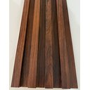 Ver imagem 1 de Painel Ripado de Composto Plastico e Madeira Wpc 160242900 Cor P66 Pau Ferro