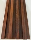Ver imagem 1 de Painel Ripado de Composto Plastico e Madeira Wpc 160242900 Cor P66 Pau Ferro