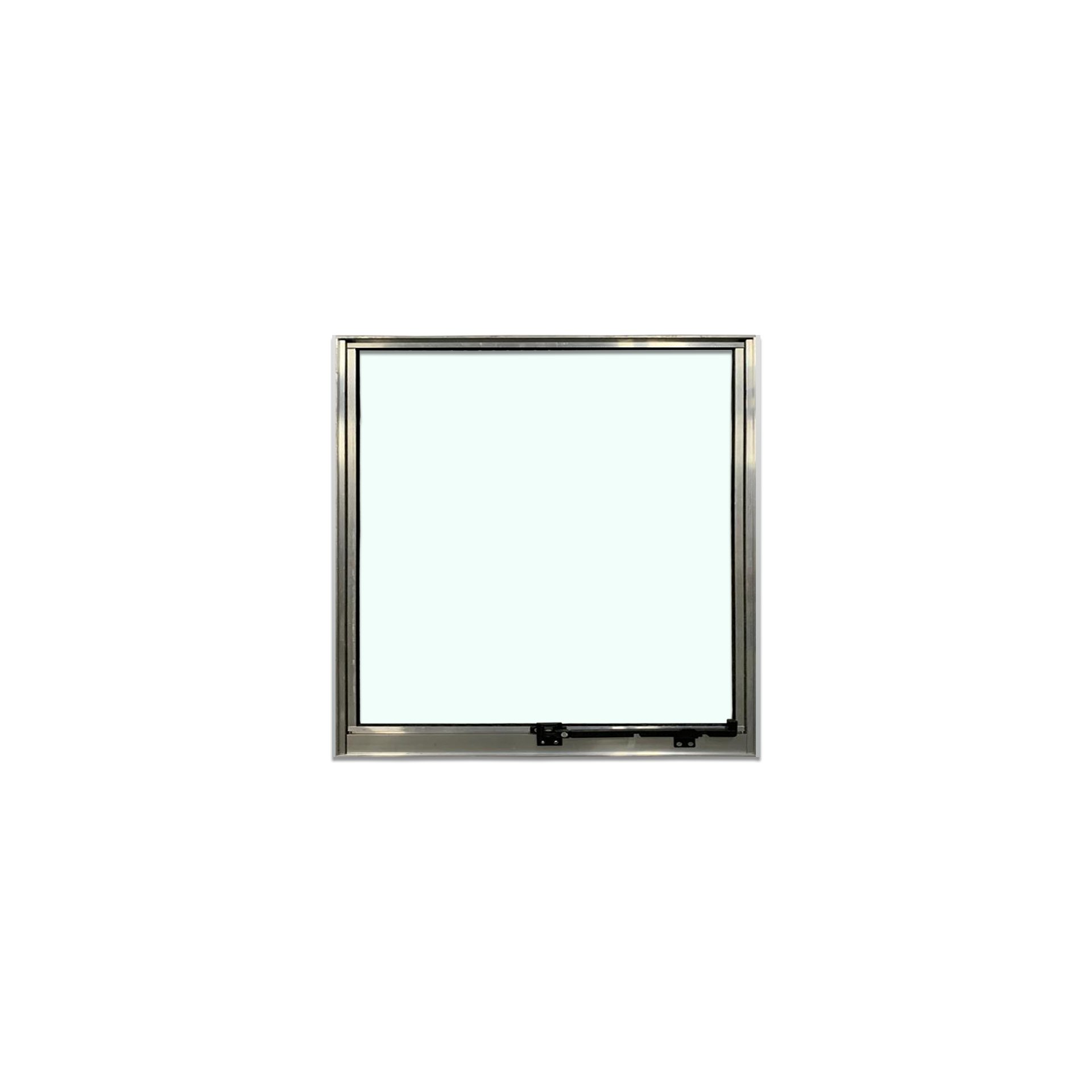 Vitro Projetante 40x60 Alumínio Brilhante Vidro Liso - 1
