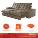 Ver imagem 7 de Sofá Retrátil e Reclinável Milão 250cm com Super Pillow de 30cm com Molas Pocket - Movenzo Estofados
