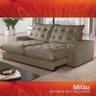 Sofá Retrátil e Reclinável Milão 250cm com Super Pillow de 30cm com Molas Pocket - Movenzo Estofados - 4