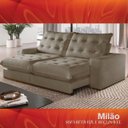 Ver imagem 4 de Sofá Retrátil e Reclinável Milão 250cm com Super Pillow de 30cm com Molas Pocket - Movenzo Estofados