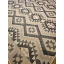 Ver imagem 3 de Tapete Geometrico Mumbai Cinza 200x150cm Tipo Kilin Tribal