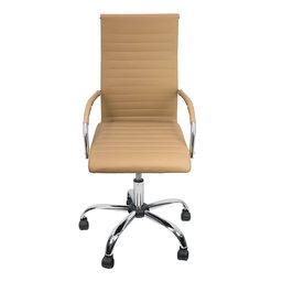 Cadeira Eames Esteirinha Presidente Escritório Boston Eames Alta - Bege - 2