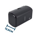 Ver mais imagens de Saboneteira Líquida C/ Reservatório 400ml+ Dispenser Papel Toalha Compacto Urban - Preto