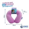 Almofada de Pescoço Sonos Infantil para Viagem e Descanso - Lilás - 4