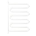 Ver imagem 2 de Toalheiro elétrico Flex Plus Clean Branco 127V Aquece Metais