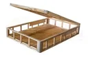Ver imagem 3 de Cama Box Baú Casal Suede Marrom