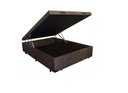Ver imagem 1 de Cama Box Baú Casal Suede Marrom