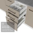 Ver imagem 6 de Armário de Cozinha Completa 270 cm Branco/Crema Agata Madesa 13