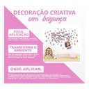 Ver imagem 5 de Adesivo Parede Árvore Flores Menina Fundo Branco Rei Cobra
