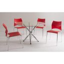 Ver imagem 3 de Mesa Redonda com Tampo de Vidro 4800 