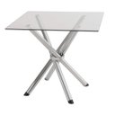 Ver imagem 4 de Mesa Quadrada com Tampo de Vidro 4804