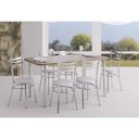 Ver imagem 7 de Cadeira para Cozinha Assento Estofado 404 