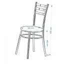 Ver imagem 4 de Cadeira para Cozinha Assento Estofado 404 