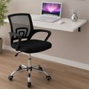 Ver imagem 1 de Mesa Dobrável de Parede Cadeira de Escritório Giratória Ergo:branca