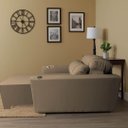 Ver imagem 2 de Cadeira do Papai Ocean Retratil Reclinavel Porta Copo Usb Capuccino