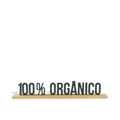 Escultura com Base de Mesa 100% Orgânico