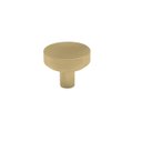 Ver imagem 1 de Puxador Mini Quebec 30mm Ouro Opaco Obispa