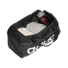 Mala Adidas Duffel Linear Pequena 25 Litros - Preto/branco - 4