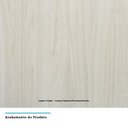Ver imagem 6 de Guarda Roupa Casal De Canto 6 Portas E Legno Crema