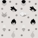 Ver imagem 2 de Papel de Parede Animes- Dragonball Silhuetas - 3,00x0,50m