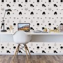 Ver imagem 3 de Papel de Parede Animes- Dragonball Silhuetas - 3,00x0,50m