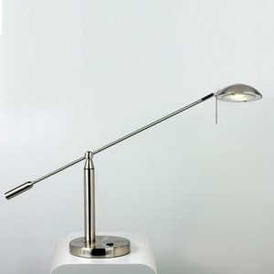 Luminaria de Mesa em Aco 73cmh 1xg9- Al Esc Bella Luminaria Leitura