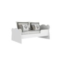 Ver imagem 5 de Conjunto Infantil Arco Íris com Guarda-Roupa 5 Portas e Mini Cama Infantil Espresso Móveis Branco